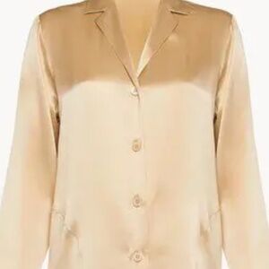 La Perla pyjama top 100% silk